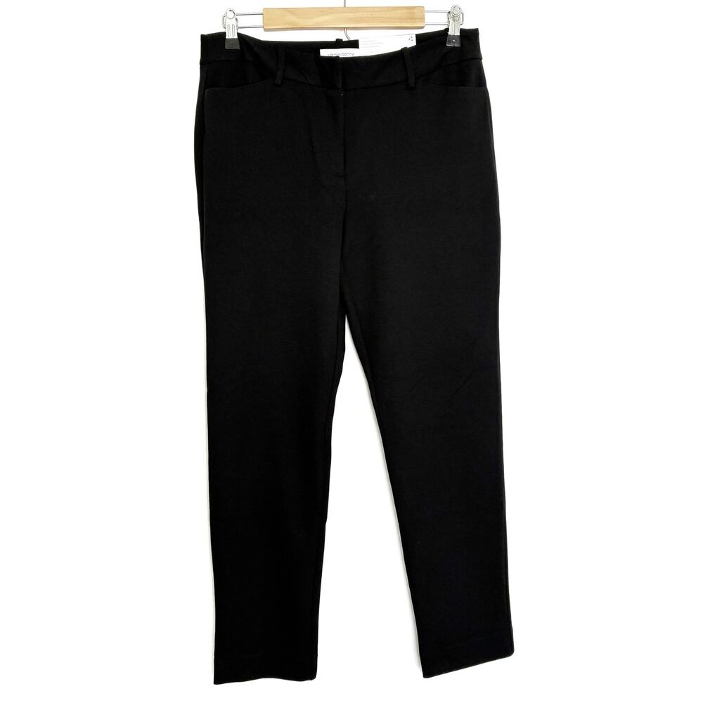 Liz Claiborne Emma Black Slim Leg Ankle Dress Pants NWT Womens 6